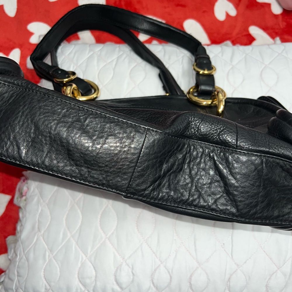 B MAKOWSKY BUTTERY SOFT BLACK LEATHER - Picture 7 of 11
